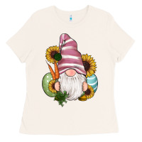 Bone easter gnomes egg carrot sunflowers Ladies Tee - RanaPortraitStore