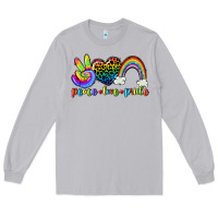 Moon Dust Peace love pride Long Sleeve Tee - CowGirlArtShop
