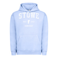 Pigment Grape Ice Stowe Vermont Vt Vintage Athletic Sports Urban Hoodie - minhPixels