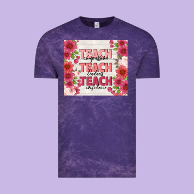 Teacher Life Vintage Tee Designed By Tumblerdesignbyshophia