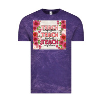 Cloud Purple teacher life Vintage Tee - TumblerDesignByShophia