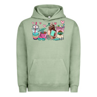 Pigment Oil Green nurse  coffee cup Urban Hoodie - AdoDesignShop