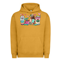 Pigment Peanut Butter nurse  coffee cup Urban Hoodie - AdoDesignShop