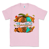 Bubblegum Pink pumpkin thankful Classic Tee - NancyCooperArtShop