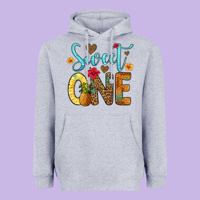 Sweet One Pineapple Heavyweight Hoodie Designed By Artiststas