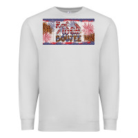 Dove Grey red white boujee Premium Sweatshirt - Artiststas