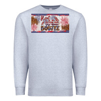 Heather Grey red white boujee Premium Sweatshirt - Artiststas