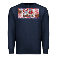 Navy red white boujee Premium Sweatshirt - Artiststas