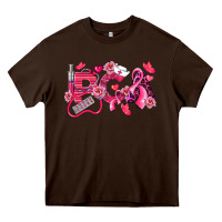 Chocolate Brown pca breast cancer patient care assistant Heavy Core Tee - LillyAllenDesigns