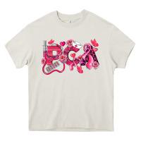 Cream pca breast cancer patient care assistant Heavy Core Tee - LillyAllenDesigns