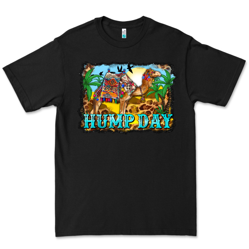 Hump Day Camel And Desert Premium Tee by BarkalooDesign | Teevron