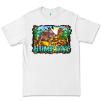 White hump day camel and desert Premium Tee - BarkalooDesign