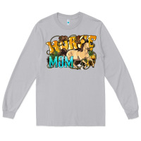 Moon Dust Horse Mom Rope Long Sleeve Tee - HowdyJamesFarm