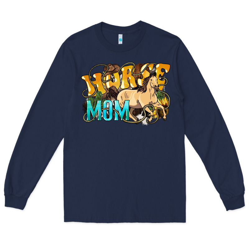 Horse Mom Rope Long Sleeve Tee by HowdyJamesFarm | Teevron
