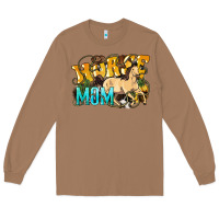 Toasted Coconut Horse Mom Rope Long Sleeve Tee - HowdyJamesFarm