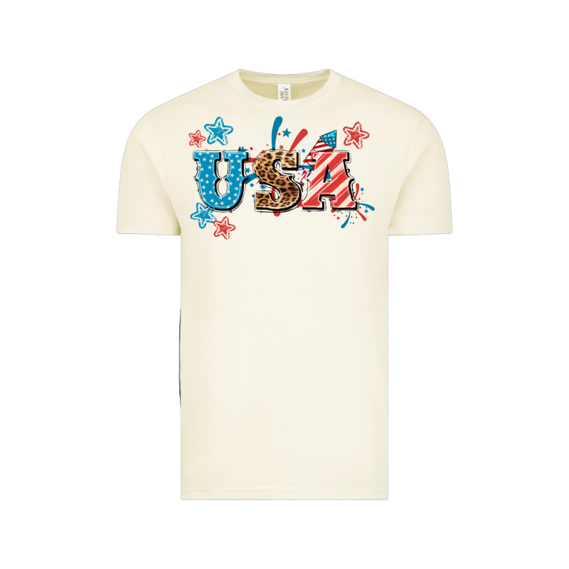 Usa 4th Of July Vintage Tee by HowdyJamesFarm | Teevron