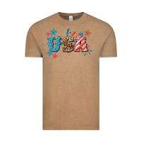 Vintage Coffee USA 4th of july Vintage Tee - HowdyJamesFarm