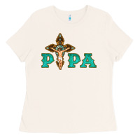Bone Papa Jesus with Cross Ladies Tee - Bettercallsaul