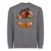 Storm customize floral pumpkin Heavyweight Sweatshirt - BundleAndBundleShop