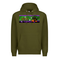 Army Green halloween mama 11 oz mug Premium Hoodie - BundleAndBundleShop