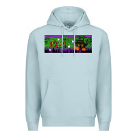 Blue Mist halloween mama 11 oz mug Premium Hoodie - BundleAndBundleShop