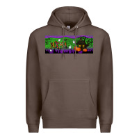 Coffee halloween mama 11 oz mug Premium Hoodie - BundleAndBundleShop