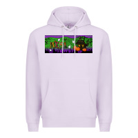 Lilac halloween mama 11 oz mug Premium Hoodie - BundleAndBundleShop