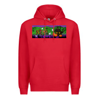 Red halloween mama 11 oz mug Premium Hoodie - BundleAndBundleShop