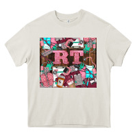 Cream rt Heavy Core Tee - LillyAllenDesigns