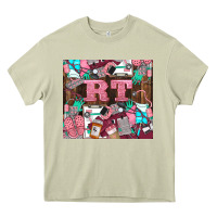 Mossy rt Heavy Core Tee - LillyAllenDesigns
