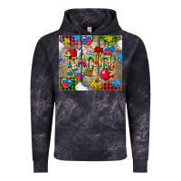 Cloud Black teacher autism Vintage Hoodie - CowGirlArtShop