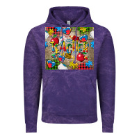 Cloud Purple teacher autism Vintage Hoodie - CowGirlArtShop