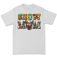 Dove Grey show mom camel Premium Tee - BarkalooDesign