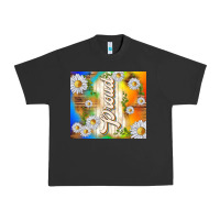 Pigment Black proud with daisies Urban Heavy Tee - TumblerDesignByShophia