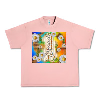 Salmon proud with daisies Urban Heavy Tee - TumblerDesignByShophia
