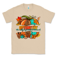 Mushroom optometry thankful grateful blessed pumpkin Classic Tee - NancyCooperArtShop