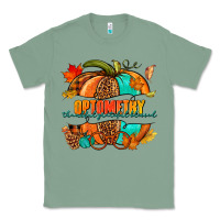 Sage optometry thankful grateful blessed pumpkin Classic Tee - NancyCooperArtShop