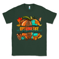 Sports Green optometry thankful grateful blessed pumpkin Classic Tee - NancyCooperArtShop