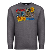 Charcoal Heather proud army mom Premium Sweatshirt - Artiststas