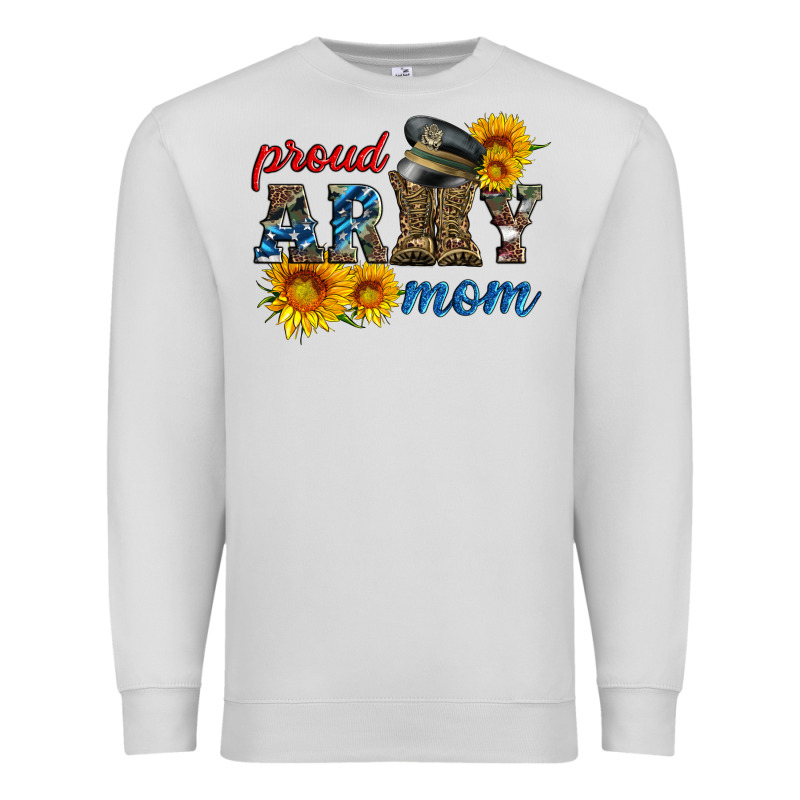 Proud Army Mom Premium Sweatshirt by Artiststas | Teevron