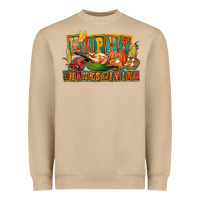 Mushroom happy thanksgiving Heavyweight Sweatshirt - FaDigitalArtStudio