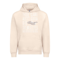 Sandshell Clam Diggers Funny Quote Gift Long Beach Peninsula Urban Hoodie - minhPixels