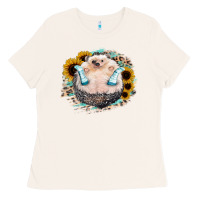 Bone Hedgehog with Sunflower Ladies Tee - Bettercallsaul