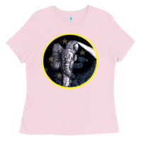 Bubblegum Pink Space Travel Ladies Tee - Bettercallsaul