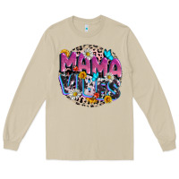 Mushroom Mama vibes Mother's Day Long Sleeve Tee - CowGirlArtShop
