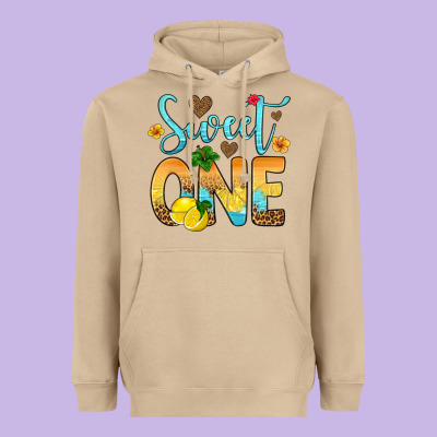 Sweet One Lemon Heavyweight Hoodie Designed By Artiststas