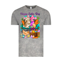 Cloud Rock Happy Easter Day truck Vintage Tee - HowdyJamesFarm