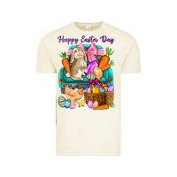 Vintage Arctic Happy Easter Day truck Vintage Tee - HowdyJamesFarm