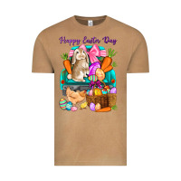 Vintage Camel Happy Easter Day truck Vintage Tee - HowdyJamesFarm