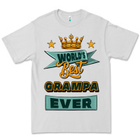 Dove Grey world's best grampa ever Premium Tee - Jasminsmagicworld